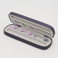 Cartouche en verre transparent de 3 ml, emballage indépendant, flacons stériles, compatibles avec la boîte à stylos