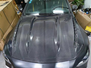 ฮู้ดคาร์บอนไฟเบอร์สไตล์ใหม่ GT53 GT50 Mercedes, GT63 - Product Image 3