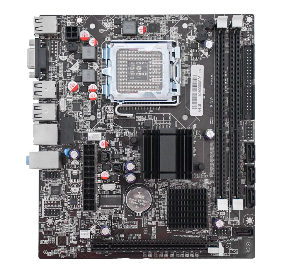 Материнская плата G41 высокой производительности, материнская плата LGA 775, разъем DDR3 * 2