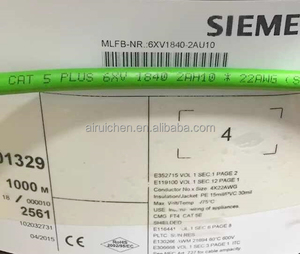 สายเคเบิลบัสมาตรฐานดั้งเดิมของเยอรมนี (4-core) 6XV1840-2AH10เช่นสายเคเบิลมาตรฐาน TP สำหรับอุตสาหกรรมอีเธอร์เน็ต - Product Image 2