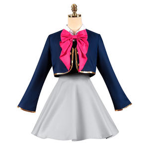 Gran oferta <span class=keywords><strong>OSHI</strong></span> <span class=keywords><strong>NO</strong></span> <span class=keywords><strong>KO</strong></span> Anime Cosplay disfraz <span class=keywords><strong>Kana</strong></span> uniforme escolar vestido sombrero Tops falda hermana fiesta regalo Halloween - Product Image 2