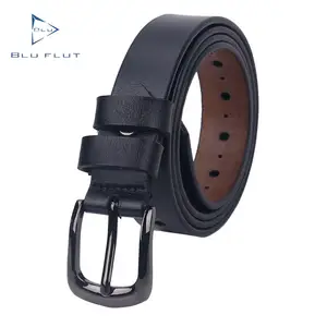 luxury brand names Blu Flut custom leather belt for men Ccuatom belts