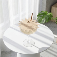 Set de table en carton jetable, écologique, pour la maison et la salle à manger