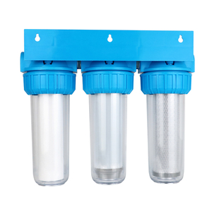 Uso doméstico 3 etapas Multi cartucho prefiltro eficiente 3 etapas <span class=keywords><strong>Filtro</strong></span> <span class=keywords><strong>de</strong></span> lavadora <span class=keywords><strong>filtro</strong></span> <span class=keywords><strong>de</strong></span> <span class=keywords><strong>agua</strong></span> dura <span class=keywords><strong>para</strong></span> <span class=keywords><strong>calentador</strong></span> <span class=keywords><strong>de</strong></span> <span class=keywords><strong>agua</strong></span> - Product Image 2