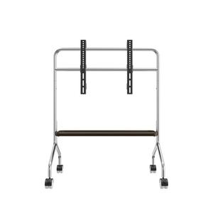 आधुनिक 2026 फर्नीचर ऊंचाई समायोज्य पोर्टेबल मोबाइल रोलिंग टीवी पहियों पर ट्रोली स्टैंड भारी शुल्क टीवी गाड़ी - Product Image 6