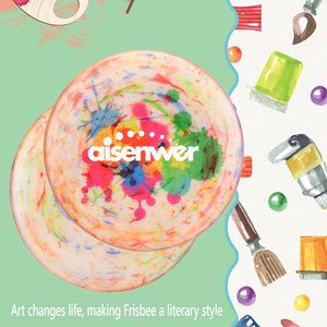 Aisenwer Plaque professionnelle 175g Graffiti Flying Disc Brand New PE Material Outdoor Team Sports Spinning Disc - Product Image 2