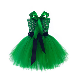 Recién llegado, falda <span class=keywords><strong>de</strong></span> tutú <span class=keywords><strong>para</strong></span> niña con tocado, disfraz <span class=keywords><strong>de</strong></span> San Patricio - Product Image 6