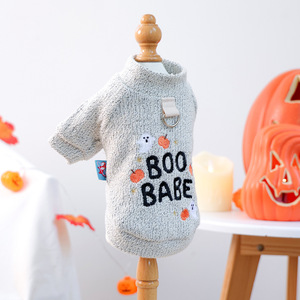 Vente en gros automne hiver <span class=keywords><strong>citrouille</strong></span> fantôme <span class=keywords><strong>chien</strong></span> Costumes mignon chiot chats mode décontractée pour animaux de compagnie Halloween vêtements pour animaux de compagnie - Product Image 2