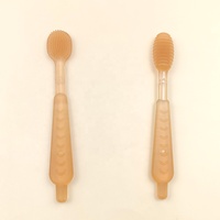 Ensemble de brosses à dents en mousse pour bébé, nettoyeur buccal pour nouveau-né, petit mois, brosse à dents en Silicone à poils doux, brosses à dents pour bébé