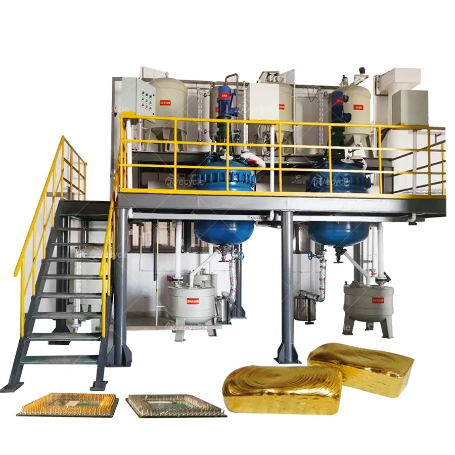 Edelmetaal Goud Palladium Platina Extractie Raffinage Machine