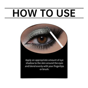 <span class=keywords><strong>Fard</strong></span> <span class=keywords><strong>à</strong></span> paupières pailleté, couleur naturelle, maquillage quotidien, facile <span class=keywords><strong>à</strong></span> appliquer, <span class=keywords><strong>fard</strong></span> <span class=keywords><strong>à</strong></span> paupières brillant longue durée - Product Image 6