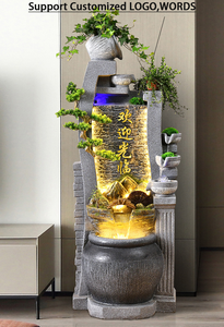 Decoración Minimalista Retro para Piso, <span class=keywords><strong>Fuente</strong></span> <span class=keywords><strong>de</strong></span> Agua Hecha a Mano, Decoración <span class=keywords><strong>de</strong></span> Feng Shui para Sala <span class=keywords><strong>de</strong></span> Estar, Vestíbulo <span class=keywords><strong>de</strong></span> Hotel, Tienda, Adorno Interior para Piso - Product Image 2
