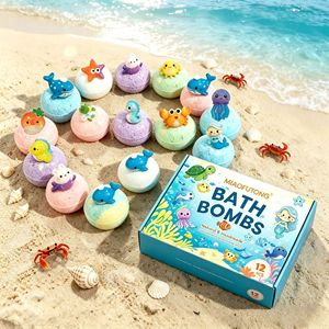 Bolas de Sal Efervescentes para Baño, Bombas de Baño en Caja, Set de Sal Marina para Bañera, ¡Gran Venta! - Product Image 6