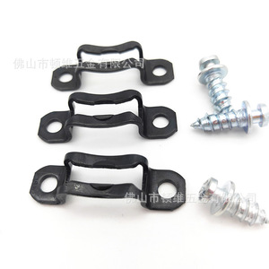 M Buckle Fastener 42mm Length Steel Concealed <b>Hardware</b> For <b>Wardrobe</b> Cabinet Furniture Support - Product Image 3