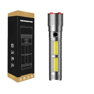 ไฟฉาย LED แบบชาร์จไฟได้พร้อมพอร์ต USB สำหรับใช้งานกลางแจ้ง - Product Image 2