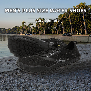 รองเท้าลุยน้ำกลางแจ้งแบบระบายอากาศได้ ไซส์ใหญ่พิเศษ สำหรับทุกเพศ เหมาะสำหรับตกปลา ว่ายน้ำ เดินป่า กิจกรรมชายหาด ขายส่งแบบดรอปชิปปิ้ง - Product Image 2