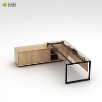 Ufficio scrivania di lusso Ceo scrivania mobili da ufficio moderni