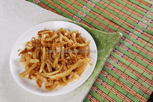 Meisei Factory Direct Légumes en conserve frais, bandes de pousses de bambou d'<span class=keywords><strong>hiver</strong></span> assaisonnées pour restaurant japonais de ramen - Product Image 6