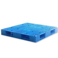 Palette industrielle réversible à 4 voies, palette en plastique empilable pour entrepôt, usage intensif, format Euro
