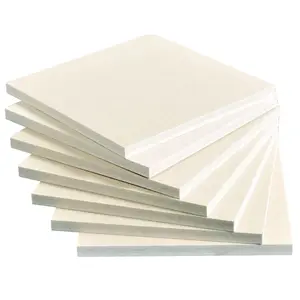 PVC Boards Foam Plastic Sheets 10mm Black White Cutting Hard Laminated