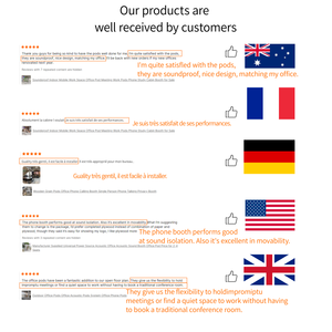 Los fabricantes ofrecen cabinas de grabación acústica de teléfono portátil de estudio de espacio de trabajo móvil y cápsula insonorizada para Oficina de Conferencias - Product Image 6