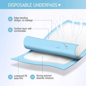 <b>Nursing</b> Mat Adult Wholesale 60 X 90 Disposable Underpad Urine for Bed Under Incontinence <b>Pads</b> Medical Free Sample - Product Image 3