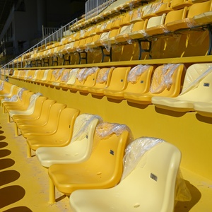 Asientos de plástico HDPE para estadios, tipo cubeta, fijos, para asientos de arena con respaldo medio CS-ZKBB-P, en oferta. - Product Image 3