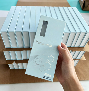 Peptide pen rigid <b>magnetic</b> <b>box</b>, peptide injection pen <b>gift</b> packaging <b>box</b>, <b>magnetic</b> flip peptide cartridge set <b>box</b>, foam insert - Product Image 5
