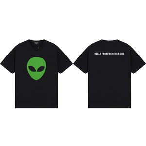 T-shirt de sport en coton pour hommes, ample, imprimé, pour la course, la gym, le fitness, la musculation, l'entraînement, l'été - Product Image 4