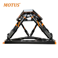 Plateforme de simulation de course 6DOF avec charge utile de 4000 kg, fabrication professionnelle, prix d'usine