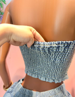 Collection Été 2026 : Ensemble 2 Pièces Femme en Jean Extensible – Short et Jupe Courte en Coton Denim