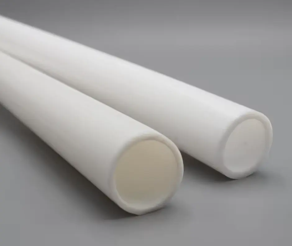 Food approved tube ptfe flexible ptfe pipe 100% virgin ptfe tube 26 51 81 100 126 256mm for Photovoltaic Chemical Semiconductor