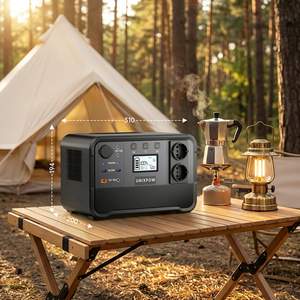 Station d'alimentation portable UNIXPOW OEM 700W LiFePO4, générateur solaire MPPT avec chargeur de voiture pour le <span class=keywords><strong>camping</strong></span> et les voyages en plein air - Product Image 4