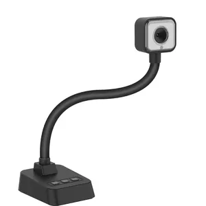 Miniproyector de 13MP, cámara de documentos flexible, visualizador para aula