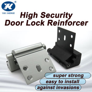 Bloqueur <span class=keywords><strong>de</strong></span> <span class=keywords><strong>porte</strong></span> d'entrée en aluminium doré noir Garde <span class=keywords><strong>de</strong></span> sécurité chromé - Product Image 5