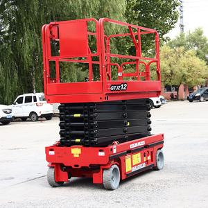 Selbstfahrende Scherenhebebühne Elektrisch-Hydraulisch CHANGDING GTJZ12 <span class=keywords><strong>11</strong></span>,80m Max. Plattformhöhe 8m Arbeitshöhe - Product Image 2