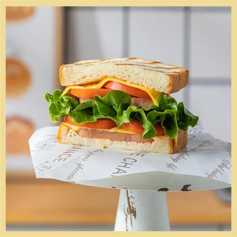 Wraps Wrapping Sushi Sheets Sandwich Burger Wax Wrap Paper
