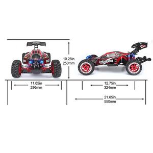 SJY-8055 1/8 2.4G Vehículo Todoterreno RC, Auto de Carreras de Alta Velocidad sin Escobillas para Niños, Juguetes Educativos, Regalo de Cumpleaños - Rojo - Product Image 5