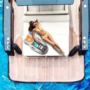 Patinete Acuático Eléctrico Inflable de Alta Velocidad Sea Bob Jet Ski para Buceo Scooter Submarino para Aventuras de Alta Velocidad - Product Image 5