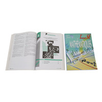 Impression de livres scolaires personnalisés Cahier d'exercices mathématiques éducatifs en couleur Cahier d'exercices éducatifs Couverture souple