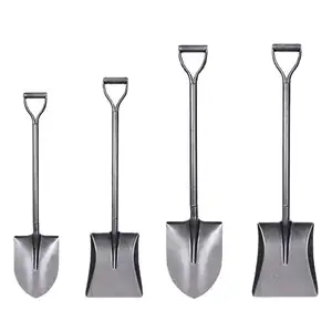 High Quality Mini Garden Tools Farm Outdoor Steel Metal Hand Spade Shovel With Handle Steel Handle S501MBY S503MBY S512MBY