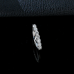 S925 Silver Lab Grown Diamond RingSuper Flash Ring Cultivated Diamond Holiday Gift for <b>Girlfriend</b> Anniversary - Product Image 2