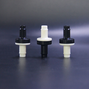 MFPF DCV1605BSN Clapet anti-retour miniature en plastique à structure à une seule palette pour eau, oxygène, air - Product Image 1