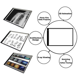 Düşük MOQ fabrika aydınger kağıdı pad A4 izleme lightbox ölçekli - Product Image 3