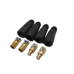 Connecteur mâle - femelle 400 A pour câble de soudure 50/70 mm