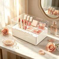 Emballage transparent haut de gamme en PET pour cosmétiques, diffuseurs de parfum, parfums, chouchous pour cheveux et accessoires de beauté
