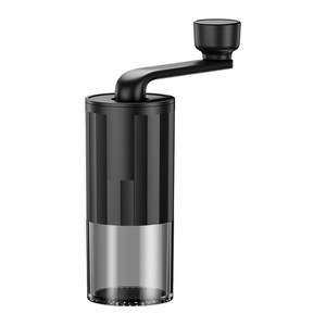 เครื่องบดกาแฟแบบมือหมุน เซรามิกเบอร์ ปรับระดับได้ แบบพกพา สีดำ - Product Image 5
