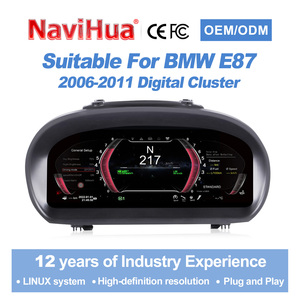 ชุดอัพเกรดหน้าปัดดิจิตอล LCD ขนาด 12.3 นิ้ว สำหรับรถยนต์ BMW ซีรีส์ 1 รุ่น E87/E88 ปี 2006-2011 ระบบ Linux - Product Image 1