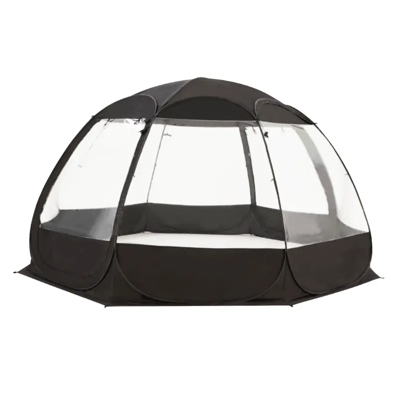 High Quality Easy-Fold and Easy Open-Up Mesh Type Pumpkin Shaped Tent for Camping Multiple Tent Options