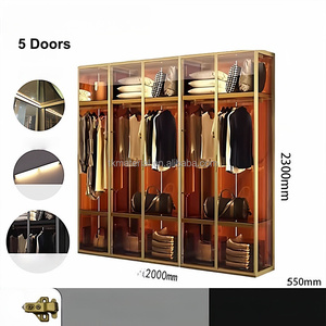 Porta Scorrevole in Vetro con Telaio in Alluminio Serie 6000, Servizio di Taglio e Piegatura Profili Metallici per Arredamento Cucina - Product Image 1
